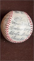 1977 Dodgers Team Signed Baseball