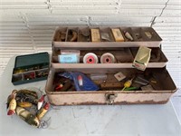 Vtg. Tackle Box & Tackle