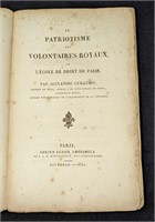 1822 Le Patriotisme Des Volontaires Royaux Softcov