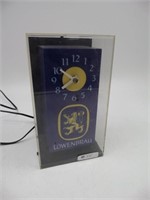 Lowenbrau Beer Lighted Clock - Works