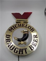 1970s Lighted Michelob Draft Beer Sign