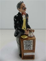 ROYAL DOULTON 9" "THE AUCTIONEER" FIGURE