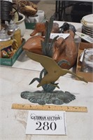 Brass Duck Statue