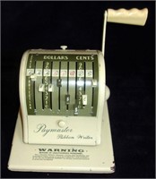 Vintage paymaster.