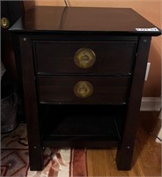 (2) Pier 1 Wood Night Stands **