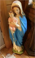 MARY AND JESUS STATUE