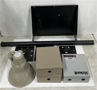 (W) Loud Speaker  With Metal Shelf, Electrical