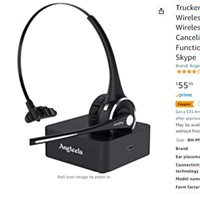 Angteela Wireless Headset with Microphone,