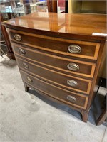Bow Front Contemporary Chest of Drawers