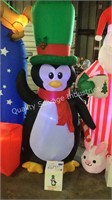 1 LOT CHRISTMAS PENGUIN INFLATABLE