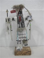 15" Theodore Brian Warrior Kachina Doll