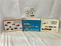 3 Books, Matchbox & Corgi Toys