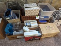 Lot of Storage Boxes