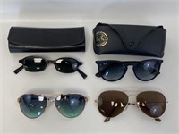 Designer Sunglasses, Ray-Ban, Cole Haan.