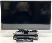 LG 24 " TV & Sony DVD Player