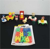 Vintage little people and teach me magnets