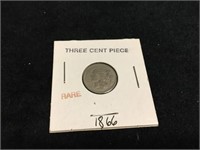 1866 Three Cent Piece