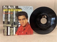 Elvis Presley hardheaded woman 45 Record p