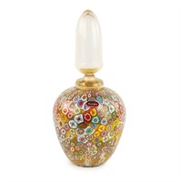 Italian Murano Millefiori Glass Decanter