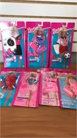 Lot of 7 Barbie Clothes