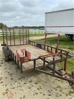 Tow Rite Single Axle 6' x 12 trailer with gate