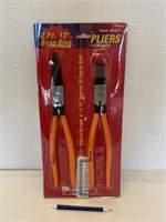 NEW 2 Pc Snap Ring Pliers 13"