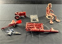 Small Vintage McCormick Farmall Toy Tractor