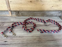 2 lead ropes
