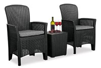 Serenelife, 3 Pieces Outdoor Patio Furniture Sets,