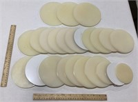 24-Plastic disks-4, 5 & 6.25in