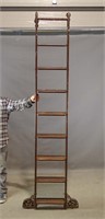 Victorian Oak Library Ladder