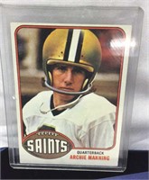 OF) 1976 TOPPS FOOTBALL ARCHIEM CARD,IN IMMACULATE
