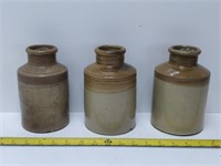 3 mustard jars