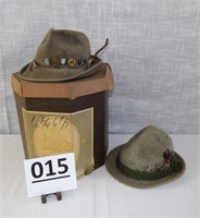 (2) German made Traben-Trarbach Hats & Pins