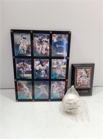 Mariners Framed Cards, Randy Johnson Ball & More