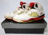 Nike Air Jordan 5 Retro Fire Red (2006) Size 14