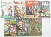 (7) VINTAGE GOLD KEY COMIC BOOKS 1966-1970