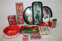 Assortment Of Coca-Cola Collectables