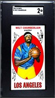 1969 Topps Basketball #1 Wilt Chamberlain SGC 2 GD