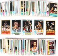 1973 TOPPS BASKETBALL COLLECTION - LOT OF 84