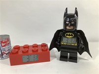 2 réveil Batman et briques Lego