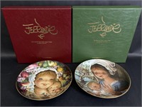 Ferrandiz Mother and Child Plates Limited Edition