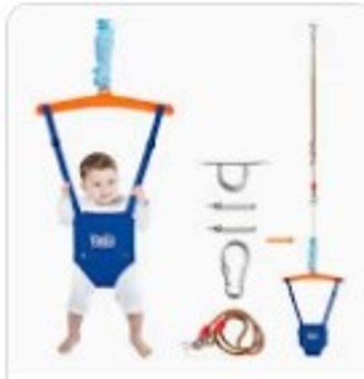 Funlio Baby Jumper With A Ceiling Hook For 6-24