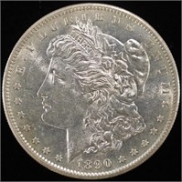 1890-S MORGAN DOLLAR CH BU