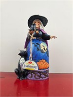 Jim Shore Halloween Witch Figurine 10" Tall