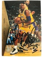 1995 Cedric Ceballos Signed Trading Card