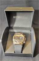 American Exchange Watch Black & Rose Gold