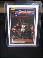 1992-93 TOPPS MICHAEL JORDAN AUTOGRAPH AUD