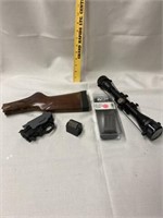 Gun parts -scope-clip