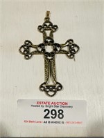 Vintage 1973 Cross Pendant